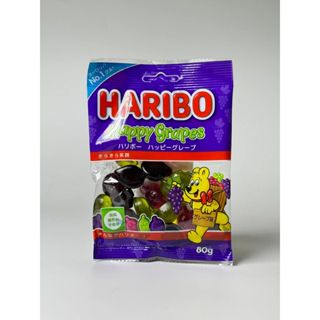 3/27新品現貨-HARIBO happy grape 葡萄風味水果軟糖