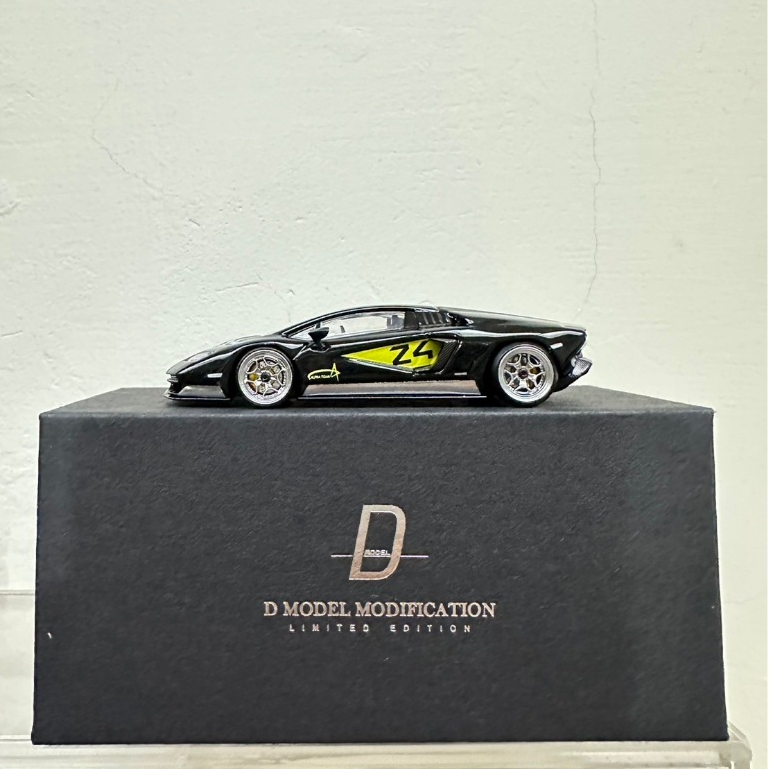 泡泡TOYS D Model Dmodel Lamborghini Countach LPI 800-4