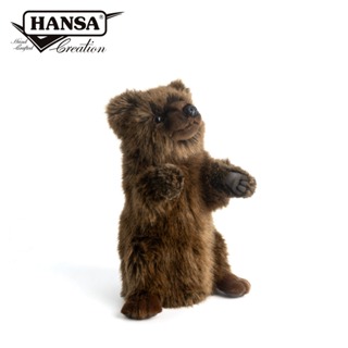 Hansa 7954-棕熊手偶32公分高