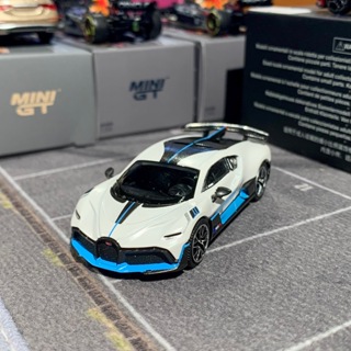 免運 現貨 MINI GT Bugatti Divo 白 白藍 山豬王 模型車 小汽車 661 餓球玩具