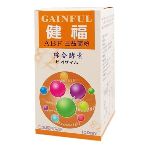 藥聯 健福ABF三益菌粉100gm/瓶