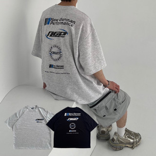 【APPAREL DESIGN】NGP賽車系列短T｜Oversize剪裁・潮流賽車風短袖