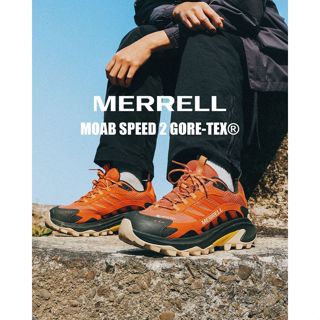 MERRELL MOAB SPEED 2 MID GORE-TEX 男輕量防水登山健行鞋 ML037519