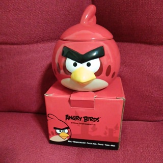 早期 全新的2012年 憤怒鳥馬克杯ANGRY BIRDS 立體公仔造型 馬克杯 茶杯 杯子 水杯 珍藏版 老時光