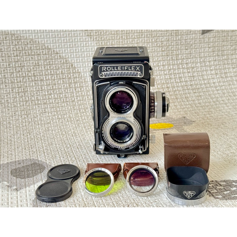 雙眼相機ROLLEIFLEX 3.5 中片幅底片相機