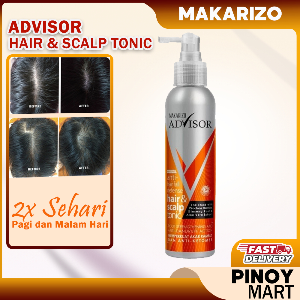 Makarizo Advisor Hair &amp; Scalp Tonic 145ml Dandruff Hair Lose