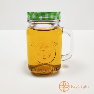 【Daylight】現貨-公雞杯500cc 梅森瓶 玻璃罐 玻璃杯 梅森杯