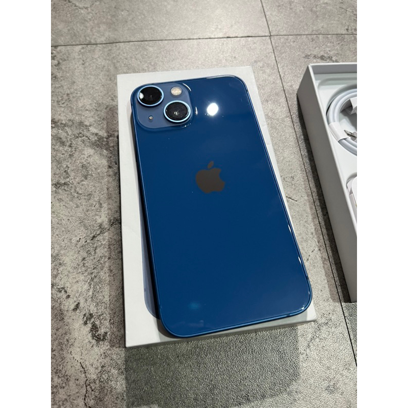 iPhone 13 mini 512G 藍色 備用機 近全新 原廠無維修