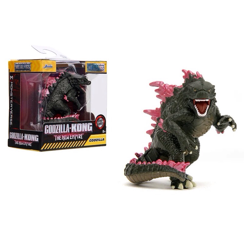 JADA TOYS  新帝國 Godzilla 哥吉拉與金剛 哥吉拉2.5吋合金公仔 哥吉拉 金剛