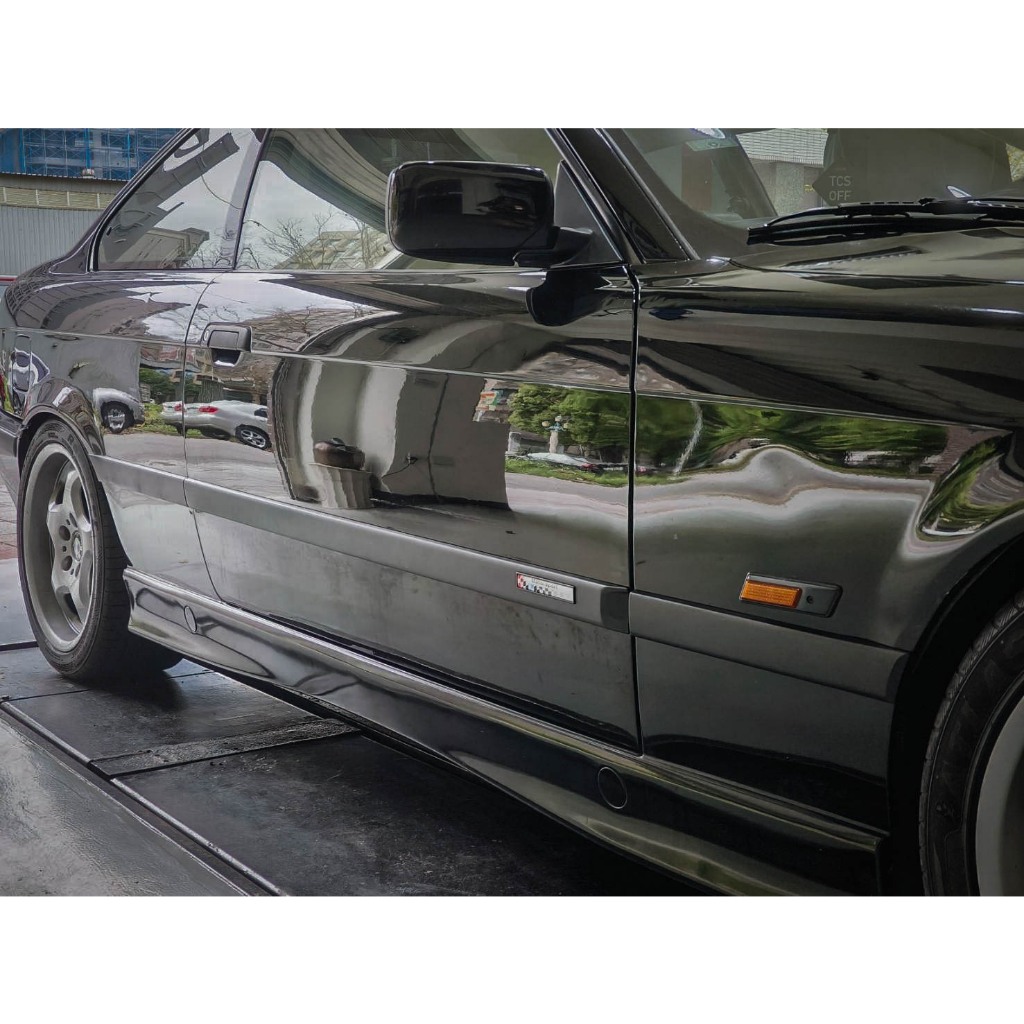 &lt;台灣之光&gt;BMW E36 2D 2門 92 93 94 95 96 97 98年M3樣式 寬版 車身飾條 車側 台製
