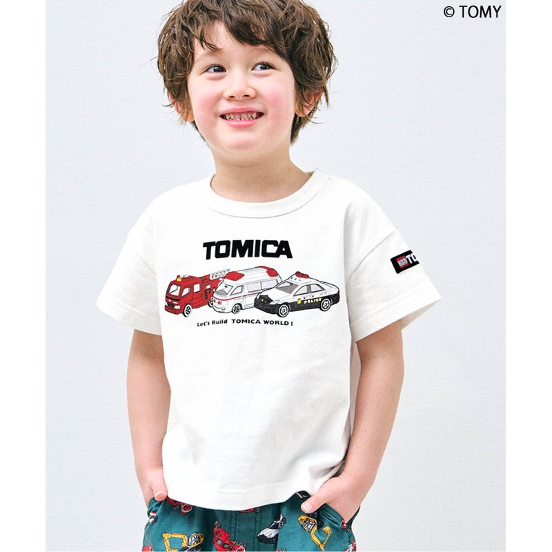 日牌童裝 X Tomica 🚒🚑🚓聯名限量款 現貨在台SIZE 100