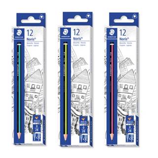 【King PLAZA】STAEDTLER 施德樓 三角舒寫鉛筆 2B 藍粉綠桿 12入/盒 三角鉛筆 MS118