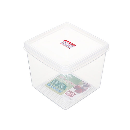 麵糰發酵盒(小) 4.3 L 臺灣餐廚 LF22 名廚22號深型保鮮盒 附濾網  密封盒 冷藏盒