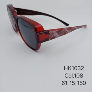 [青泉墨鏡] Hawk 偏光 外掛式 套鏡 墨鏡 太陽眼鏡 HK1032 Col.108