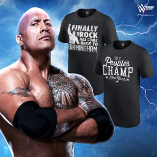 ☆阿Su倉庫☆WWE摔角 The Rock The People's Champ Tee 巨石強森人民冠軍最新款 熱賣中