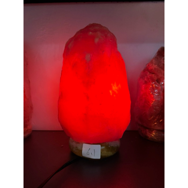 鹽燈 實拍 喜馬拉雅山頂級帝王紅鹽燈 6.1kg 山型 開運燈招財 提升能量 淨化
