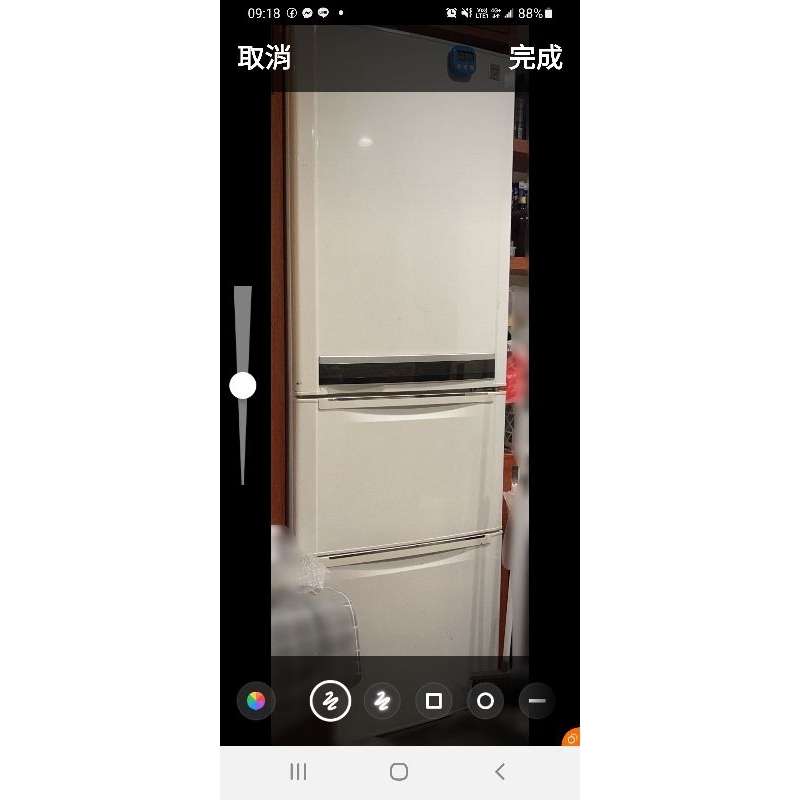 二手中古東芝345公升三門冰箱，型號GR-H40TB，寬60cm，保固3個月，請詢問大戶藥師