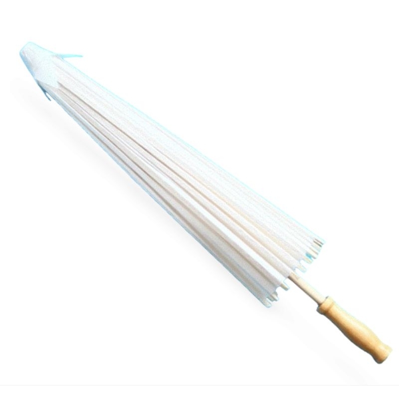 直徑86cm紙傘diy手工繪畫傘空白紙傘 彩色裝飾工藝油紙傘