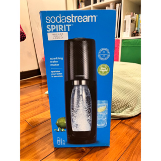 SodaStream Spirit 自動扣瓶氣泡水機 (黑）