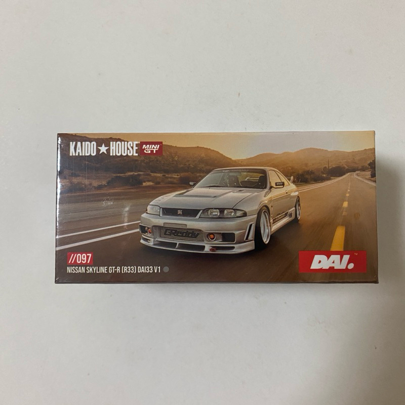 1/64 MINI GT Kaido House Nissan Skyline GTR R33 097