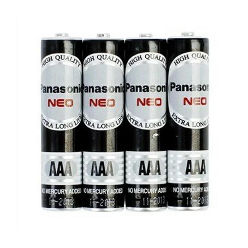 Panasonic 錳乾電池 黑色4號1.5v 規格 AAA 4入組 保存期限：2024年5月
