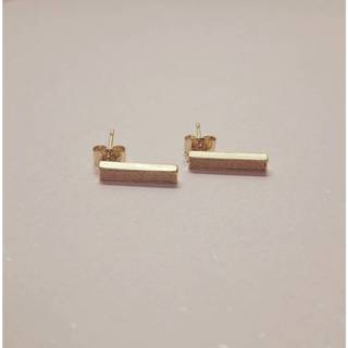 [sweet.love]長條皮革耳環