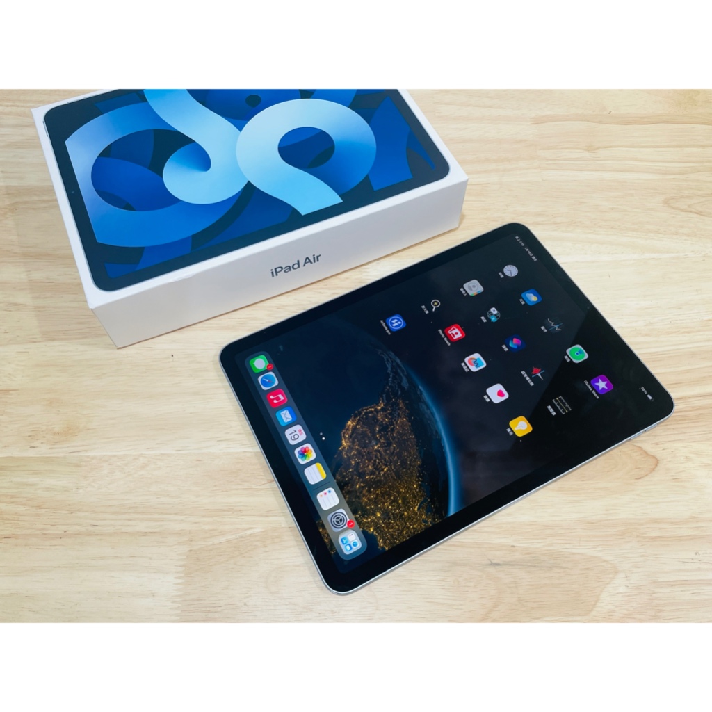 台中 iPad Air 4 64G LTE 4G 行動網路 插卡 藍色 10.9吋 Air4 92%