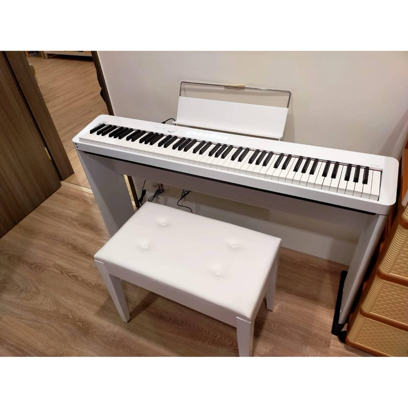 搬家割愛超美 白色 缺貨款PX-S1100 88鍵數位鋼琴套組