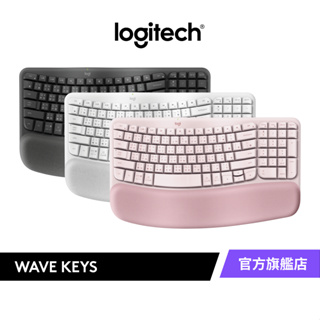 Logitech 羅技 Wave Keys 人體工學鍵盤(WaveKeys)