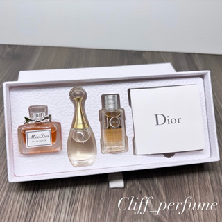 【克里夫香水店】Dior 經典女性小香禮盒5ml*3入組