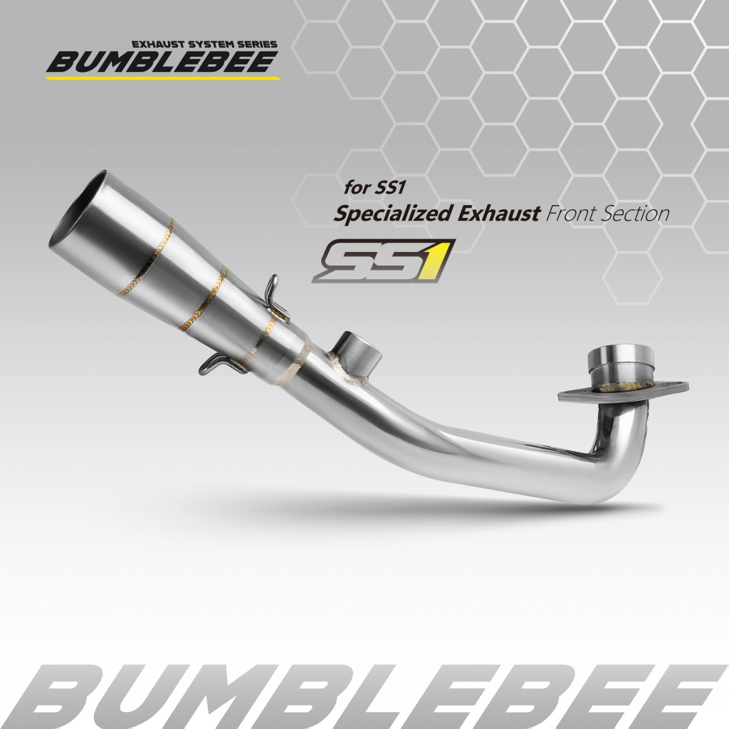 【黃蜂 BUMBLEBEE】黃蜂排氣管 SS1前段