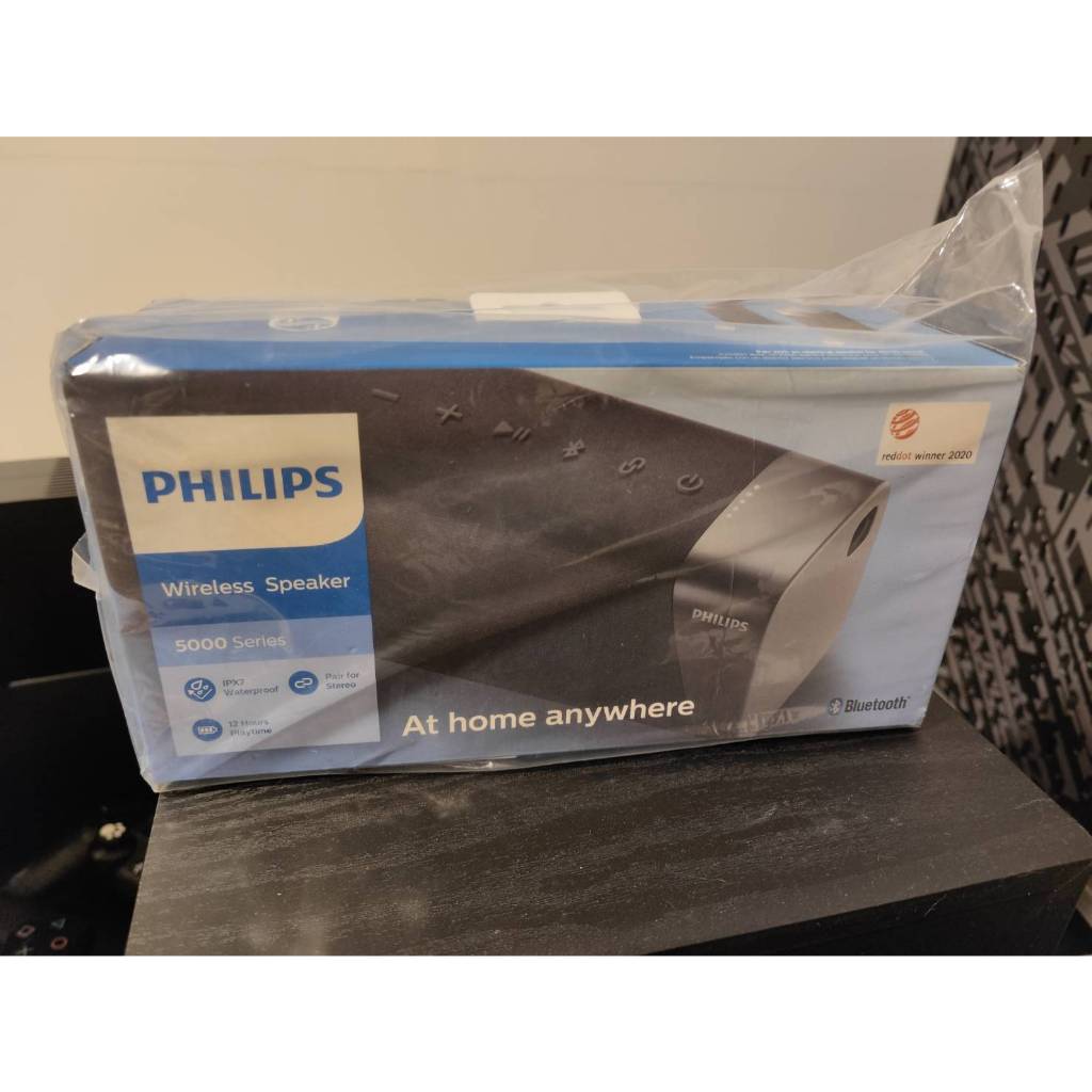 全新-PHILIPS TAS5505 飛利浦 藍芽喇叭 IPX7防水