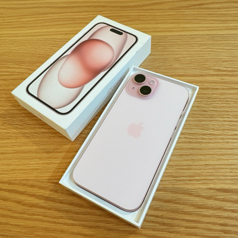 iPhone15 128g 粉色 漂亮二手 可刷卡分期 iphone 15 128