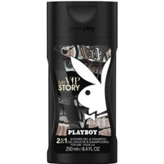 【出清優惠】現貨 附發票 PLAYBOY 大人物傳奇經典男性保濕香水2合1洗髮沐浴膠 250ml《四季花蕊》