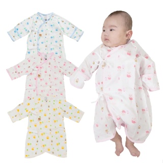 哆愛 台灣製夏季 紗布衣 網眼 蝴蝶衣 (包手 0-6M) 寶寶衣服 嬰兒衣服 連身衣 嬰兒蝴蝶衣 紗布蝴蝶衣
