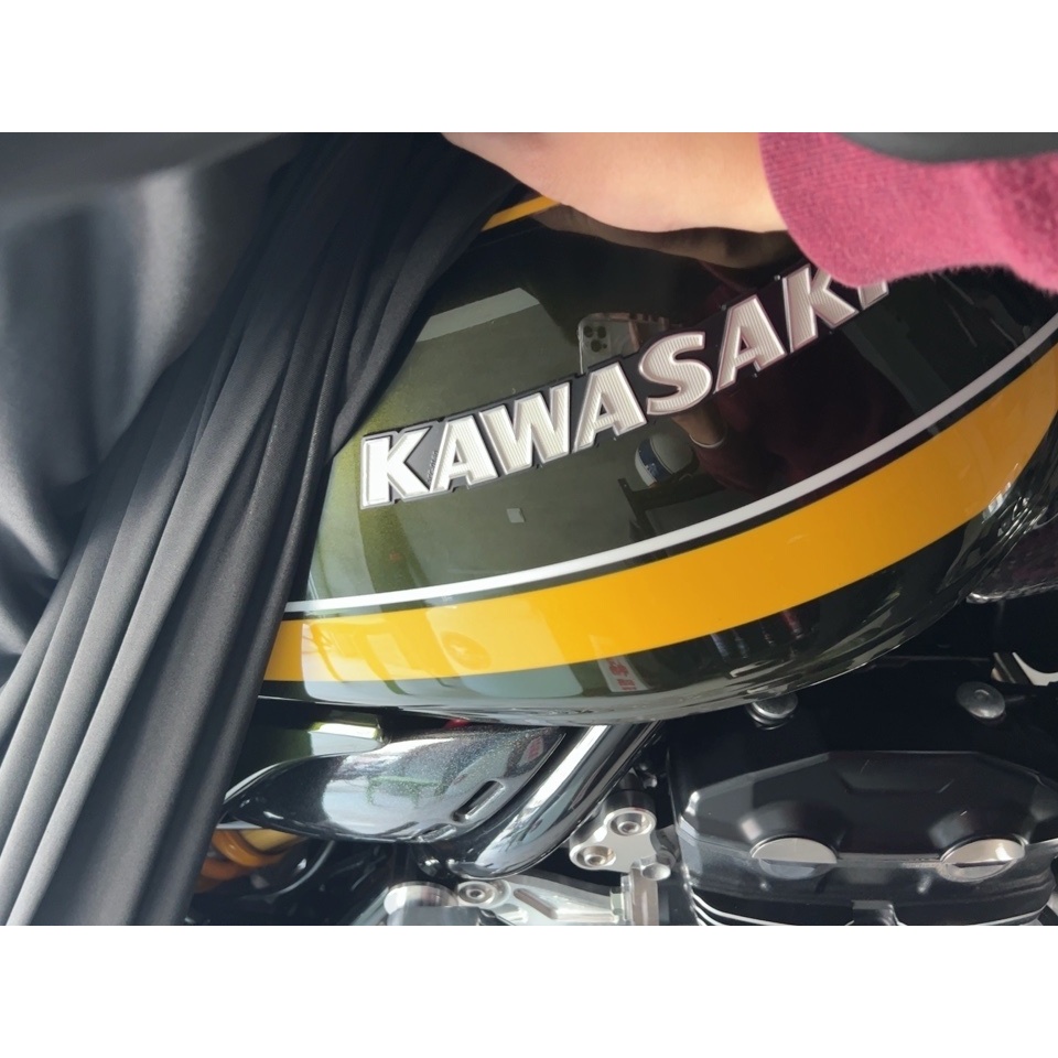Z650RS保護貼 適用於 川崎 Z650RS改裝油箱蓋貼紙 Z650RS 皮箱 川崎Z650RS引擎護 Z650RS