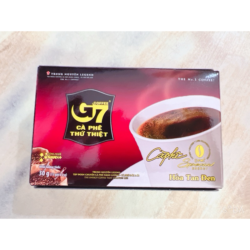 越南🇻🇳 G7 black coffee copi 黑咖啡 中原 咖啡 越南咖啡G7咖啡 COFFEE 即溶黑咖啡 無糖