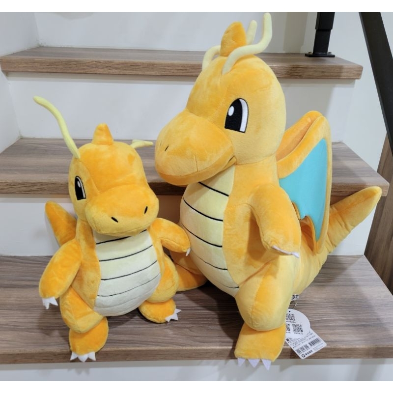 寶可夢Pokémon 玩偶 樂玩多＜快龍45公分／快龍30公分＞
