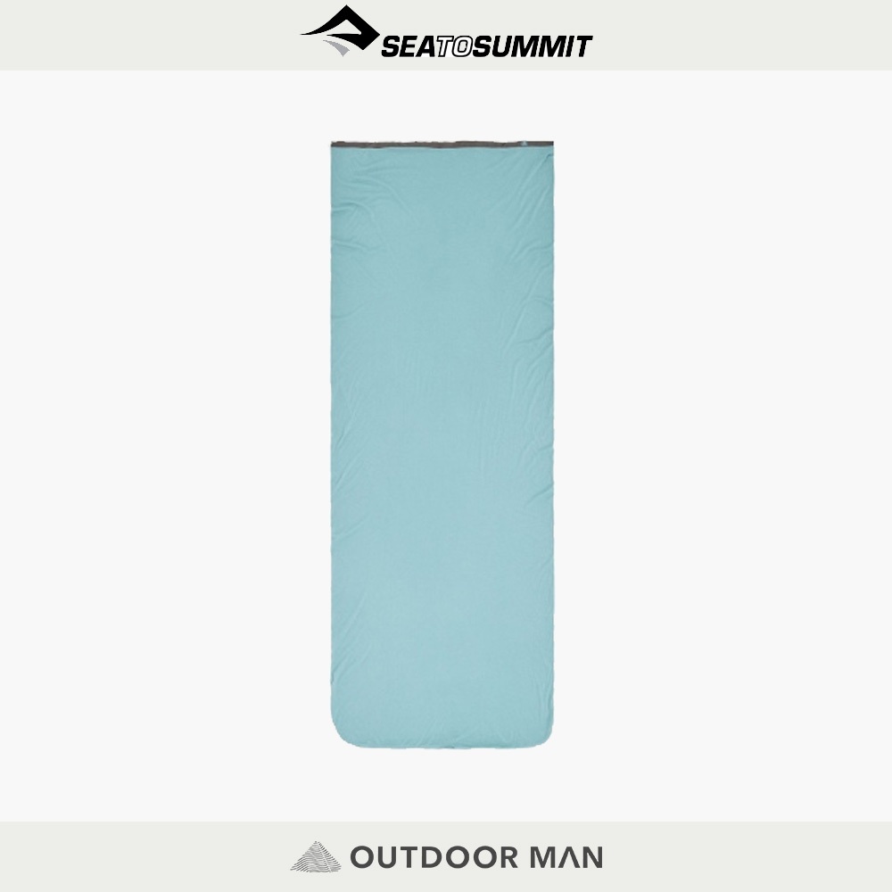 [Sea To Summit] Comfort 天絲混紡睡袋內套 長方型 灰藍