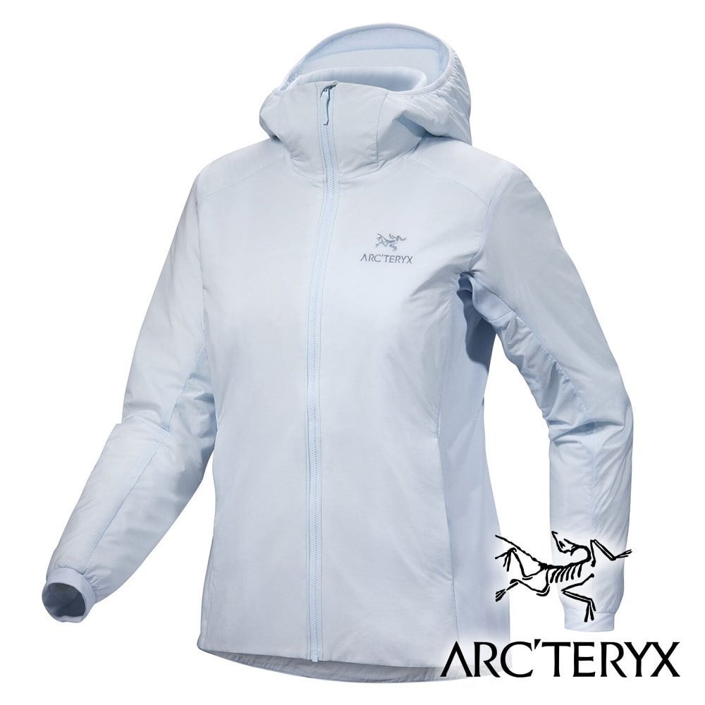 【Arc'teryx 始祖鳥】女Atom化纖連帽外套『天藍』X006780