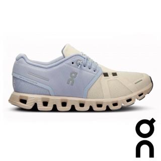 【瑞士 ON】女Cloud 5運動健行鞋 『雨雲藍/月光白』5998015