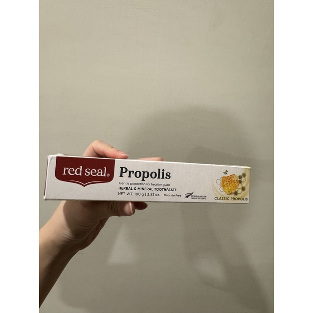 全新Red seal Propolis 純天然蜂膠牙膏100Gg 紐西蘭購入