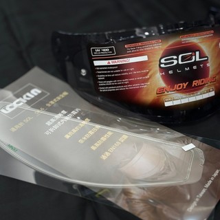 🌟台南熊安全🌟SOL SF6 SF-6 PINLOCK 全罩 雙D釦 內墨片 安全帽 鏡片 防霧片