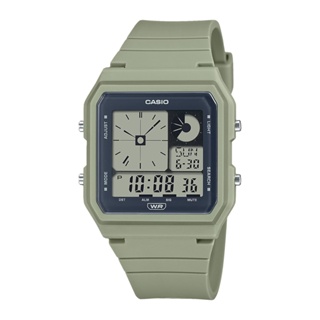 CASIO手錶專賣店 LF-20W-3A 卡西歐 復古電子錶 墨綠 時間雙顯示 輕巧時尚 生活防水 LF-20W 國隆