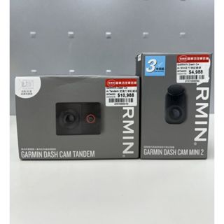 【EzBuy】GARMIN行車紀錄器 Dash Cam Tandem & Dash Cam Mini 2 二手