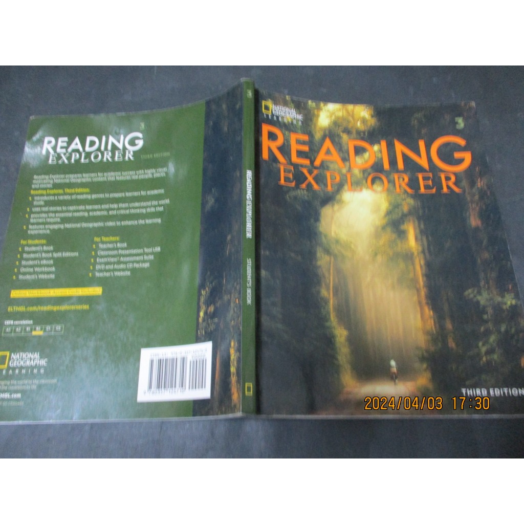 Reading Explorer 3 3/e 3e 9780357124710 有劃記