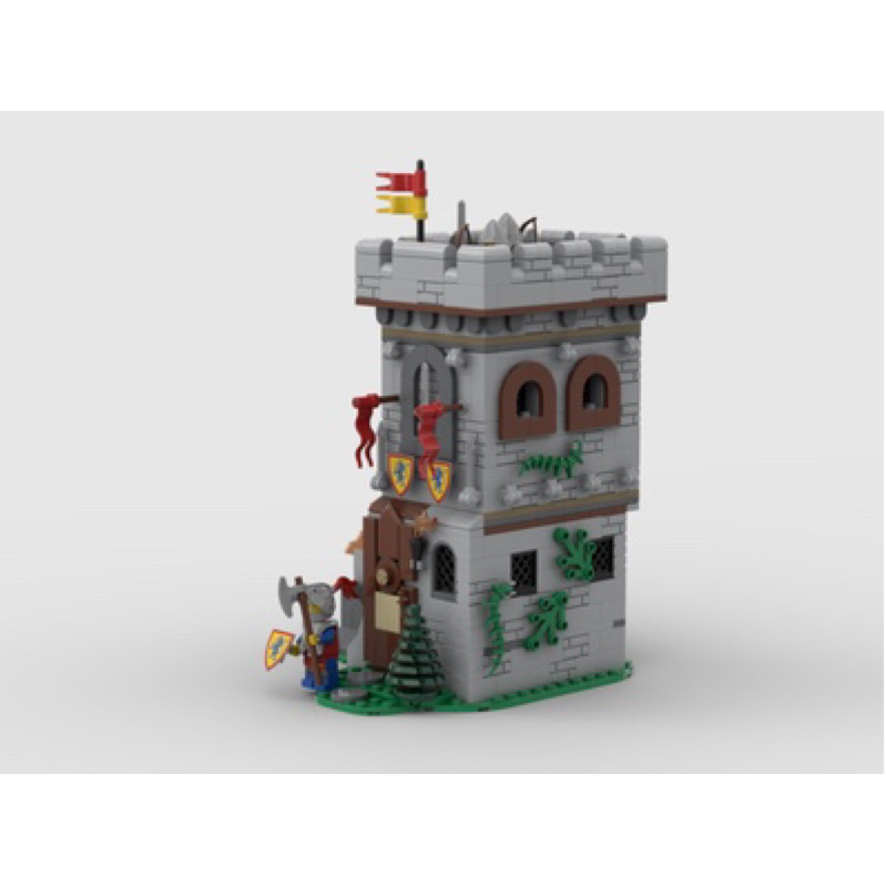 只有電子說明書 無零件 樂高 積木 LEGO MOC 171878 10305 Lion Knights Outpost