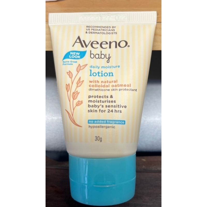 Aveeno 艾惟諾嬰兒 燕麥保濕乳30g $20