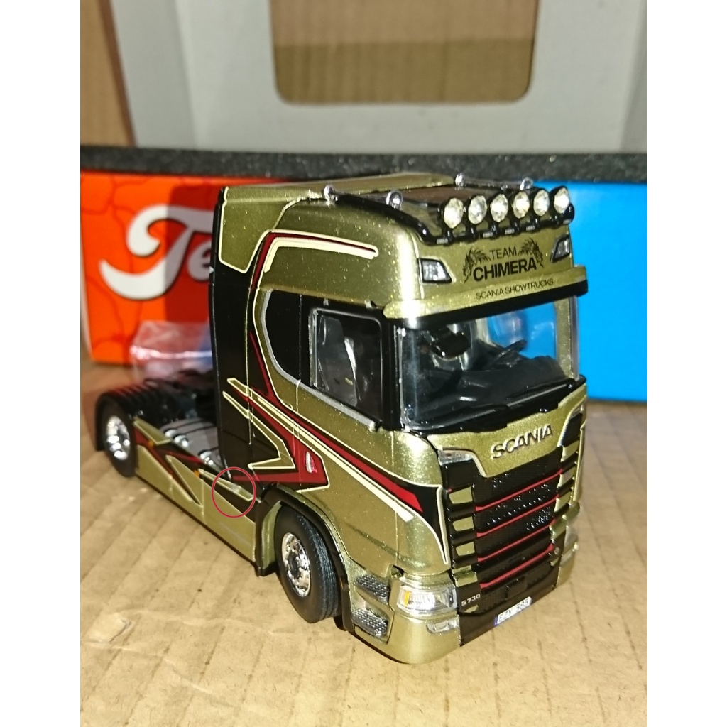 Tekno Scania Chimera 1/50 金屬拖車頭模型