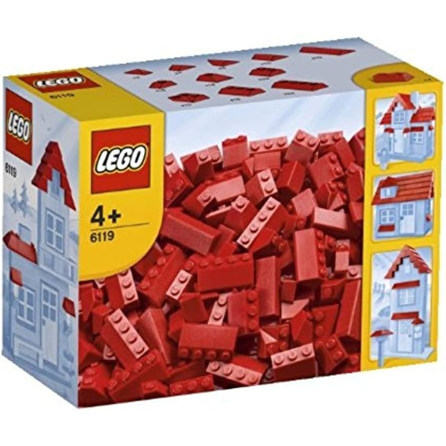 [快樂高手附發票] 公司貨 樂高 LEGO 6119 創意補充裝-屋簷系列 絕版